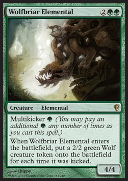Wolfbriar Elemental - Conspiracy (Rare) [CNS-182]
