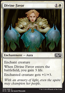 Divine Favor - Magic 2015 (Common) [M15-10]