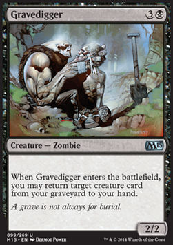 Gravedigger - Magic 2015 (Uncommon) [M15-99]