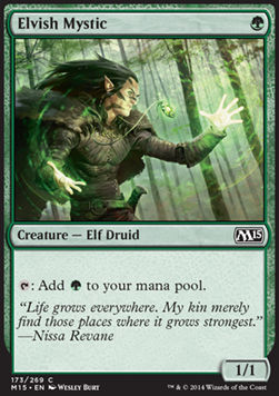Elvish Mystic - Magic 2015 (Common) [M15-173]
