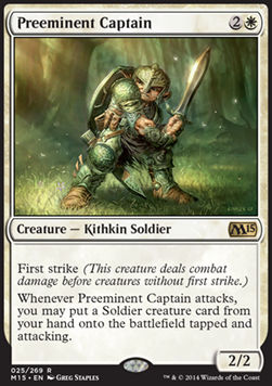 Preeminent Captain - Magic 2015 (Rare) [M15-25]