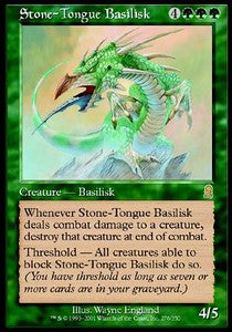 Stone-Tongue Basilisk - Odyssey (Rare) [ODY-276]