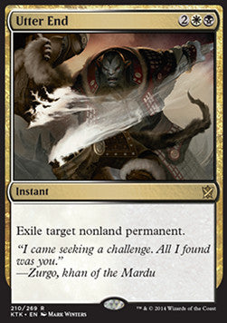 Utter End - Khans of Tarkir (Rare) [KTK-210]
