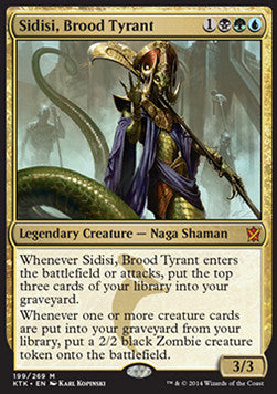 Sidisi, Brood Tyrant - Khans of Tarkir (Mythic) [KTK-199]