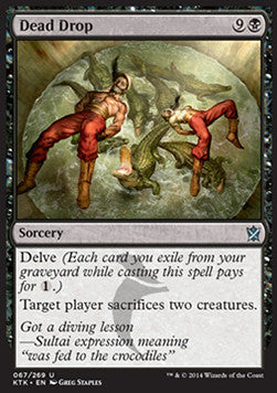 Dead Drop - Khans of Tarkir (Uncommon) [KTK-67]