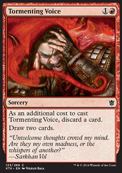 Tormenting Voice - Khans of Tarkir (Common) [KTK-123]
