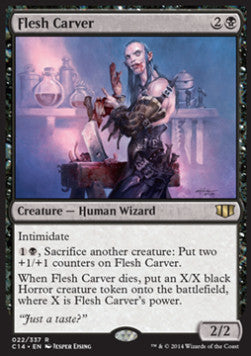 Flesh Carver - Commander 2014 (Rare) [C14-22]