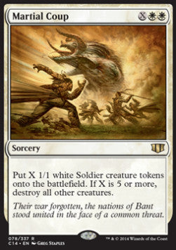 Martial Coup - Commander 2014 (Rare) [C14-78]