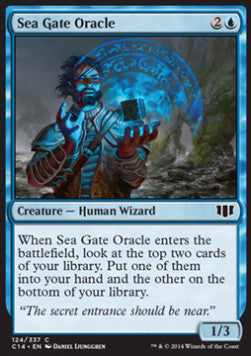 Sea Gate Oracle - Commander 2014 (Common) [C14-124]