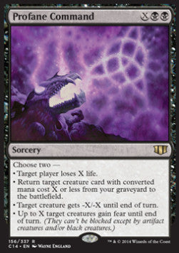 Profane Command - Commander 2014 (Rare) [C14-156]