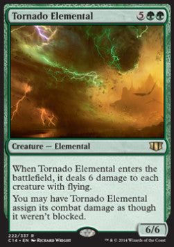 Tornado Elemental - Commander 2014 (Rare) [C14-222]