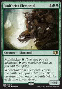 Wolfbriar Elemental - Commander 2014 (Rare) [C14-225]