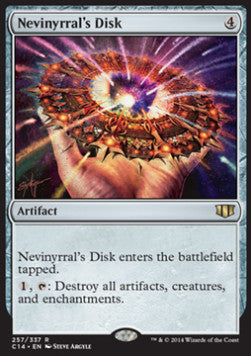 Nevinyrral's Disk - Commander 2014 (Rare) [C14-257]