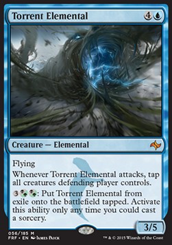Torrent Elemental - Fate Reforged (Mythic) [FRF-56]