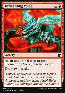 Tormenting Voice - Dragons of Tarkir (Common) [DTK-163]