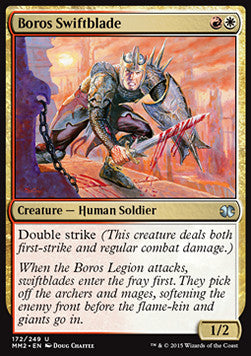 Boros Swiftblade - Modern Masters 2015 (Uncommon) [MM2-172]