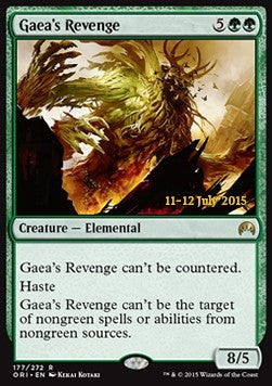 Gaea's Revenge - Magic Origins: Promos (Rare) [PORI-177]