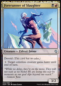 Forerunner of Slaughter - Duel Decks: Zendikar vs. Eldrazi (Uncommon) [DDP-64]