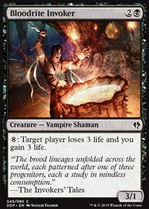 Bloodrite Invoker - Duel Decks: Zendikar vs. Eldrazi (Common) [DDP-45]
