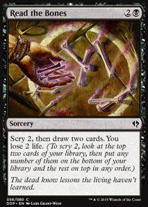Read the Bones - Duel Decks: Zendikar vs. Eldrazi (Common) [DDP-56]
