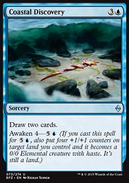 Coastal Discovery - Battle for Zendikar (Uncommon) [BFZ-73]