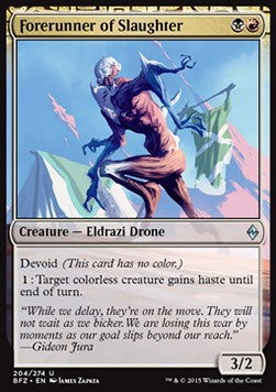 Forerunner of Slaughter - Battle for Zendikar (Uncommon) [BFZ-204]