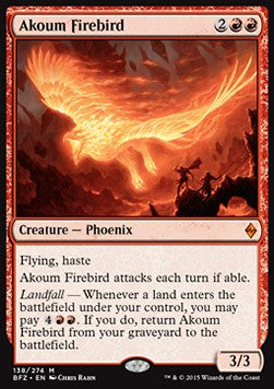 Akoum Firebird - Battle for Zendikar (Mythic) [BFZ-138]
