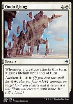 Ondu Rising - Battle for Zendikar (Uncommon) [BFZ-41]