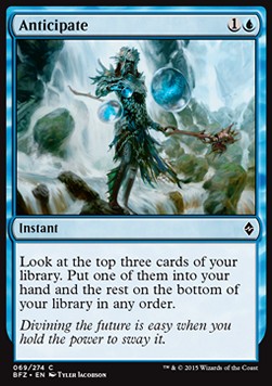 Anticipate - Battle for Zendikar (Common) [BFZ-69]