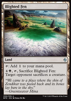 Blighted Fen - Battle for Zendikar (Uncommon) [BFZ-230]