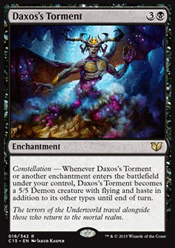 Daxos's Torment - Commander 2015 (Rare) [C15-18]