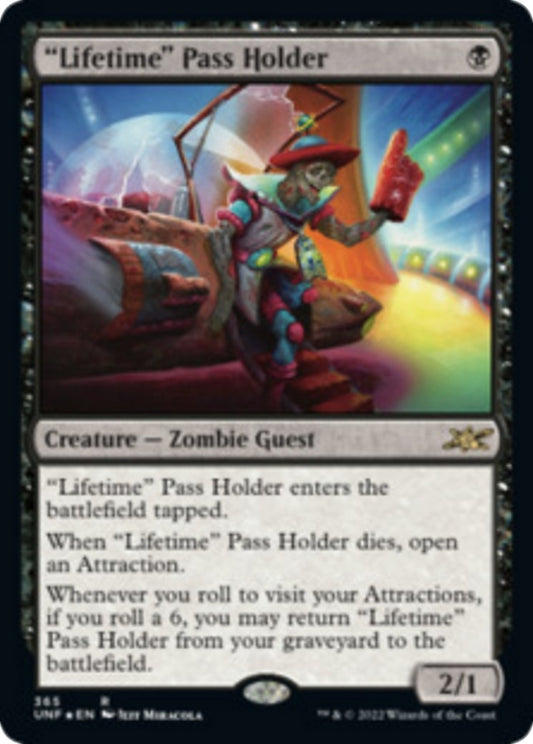 Image for "Lifetime" Pass Holder (79) (UNF) - Magic: The Gathering
