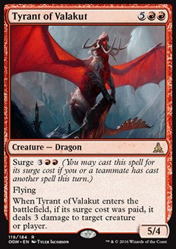 Tyrant of Valakut - Oath of the Gatewatch (Rare) [OGW-119]