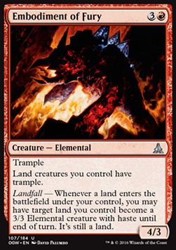 Embodiment of Fury - Oath of the Gatewatch (Uncommon) [OGW-107]