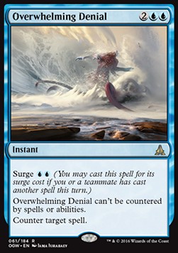 Overwhelming Denial - Oath of the Gatewatch (Rare) [OGW-61]