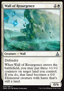 Wall of Resurgence - Oath of the Gatewatch (Uncommon) [OGW-39]