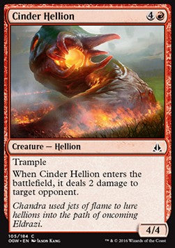 Cinder Hellion - Oath of the Gatewatch (Common) [OGW-105]
