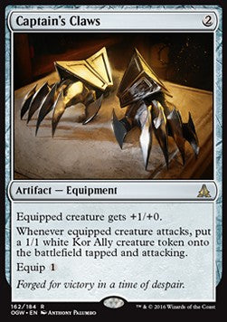 Captain's Claws - Oath of the Gatewatch (Rare) [OGW-162]