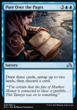 Pore Over the Pages - Shadows over Innistrad (Uncommon) [SOI-79]