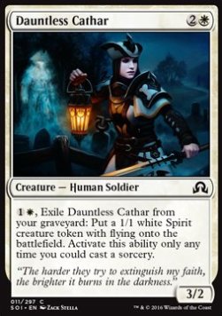 Dauntless Cathar - Shadows over Innistrad (Common) [SOI-11]