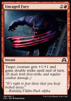 Uncaged Fury - Shadows over Innistrad (Common) [SOI-188]