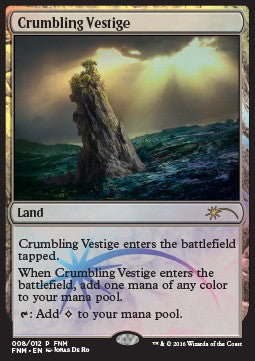 Crumbling Vestige - Friday Night Magic Promos (Rare)