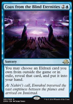 Coax from the Blind Eternities - Eldritch Moon (Rare) [EMN-51]