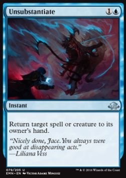 Unsubstantiate - Eldritch Moon (Uncommon) [EMN-79]