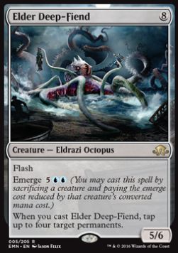 Elder Deep-Fiend - Eldritch Moon (Rare) [EMN-5]