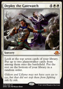 Deploy the Gatewatch - Eldritch Moon (Mythic) [EMN-20]