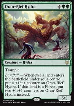 Oran-Rief Hydra - Duel Decks: Nissa vs. Ob Nixilis (Rare) [DDR-16]