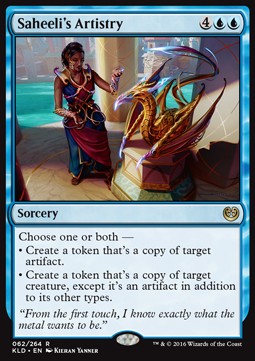 Saheeli's Artistry - Kaladesh (Rare) [KLD-62]