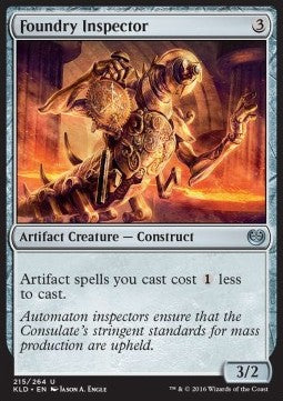 Foundry Inspector - Kaladesh (Uncommon) [KLD-215]