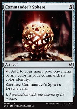 Commander's Sphere - Commander 2016 (Common) [C16-248]
